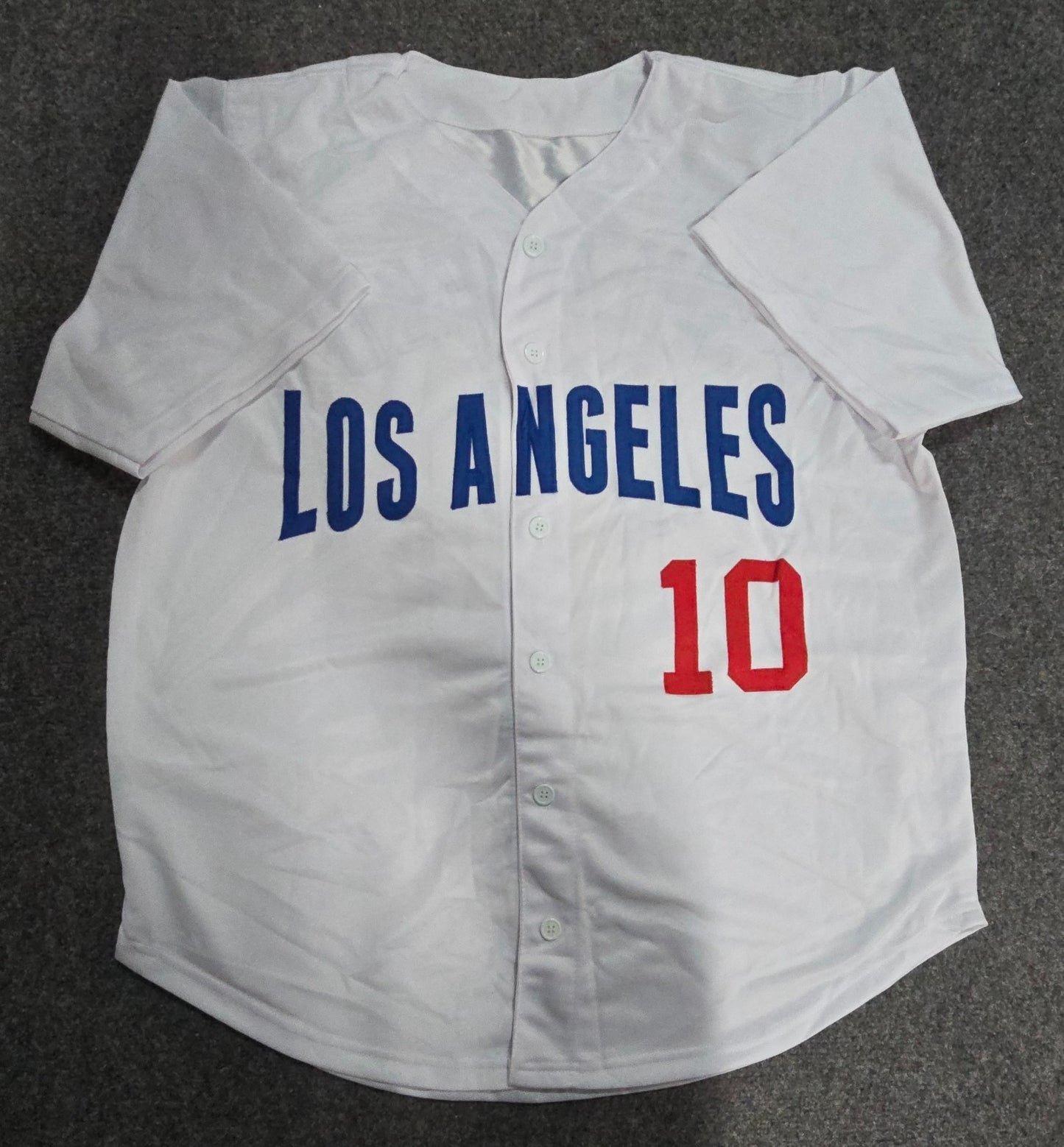 Los Angeles Dodgers Gary Sheffield Signed Custom Jersey Beckett Holo