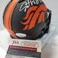 Denver Broncos Javonte Williams Signed Eclipse Mini Helmet Jsa Coa