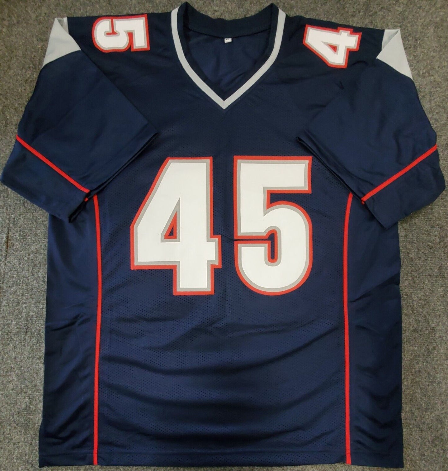 MVP Authentics New England Patriots Otis Smith Autographed Signed Jersey Jsa  Coa 125.10 sports jersey framing , jersey framing