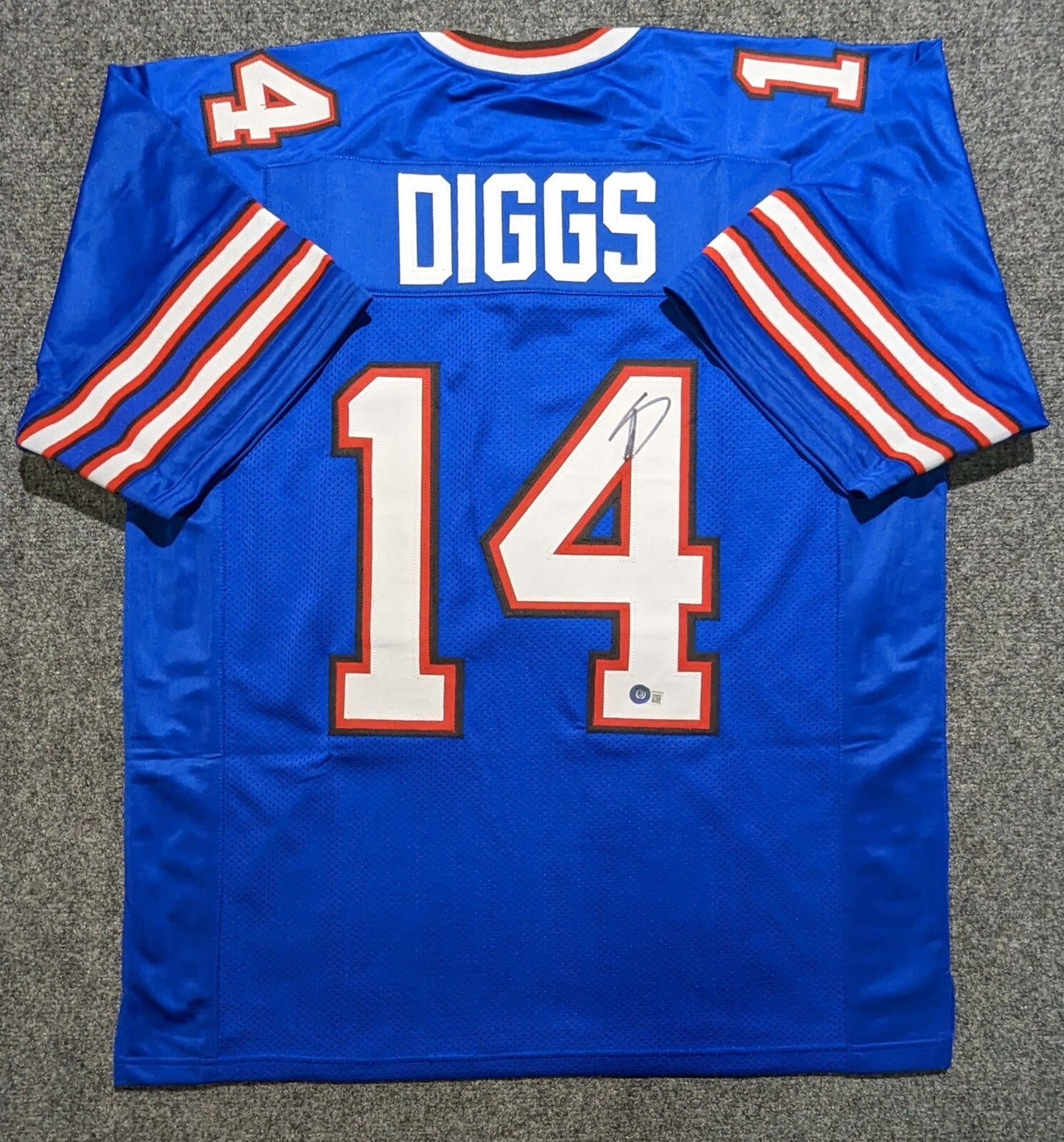 Buffalo Bills Stefon Diggs Autographed Signed Jersey Beckett Holo