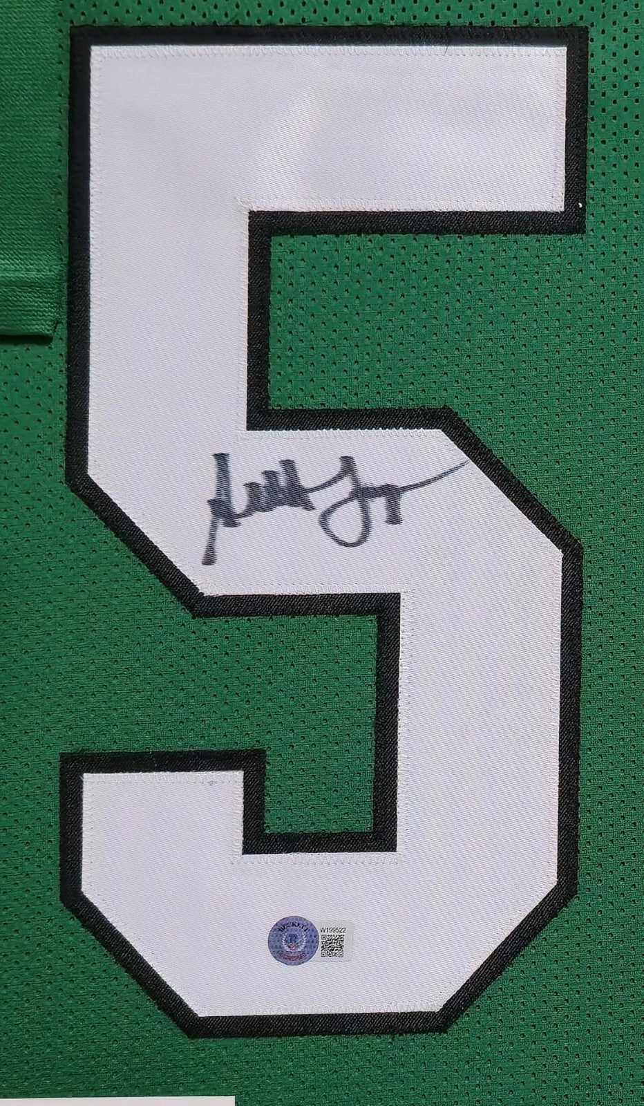 Framed Philadelphia Eagles Seth Joyner Autographed Signed Jersey Beckett  Holo