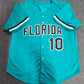Florida Marlins Gary Sheffield Signed Custom Jersey Beckett Holo