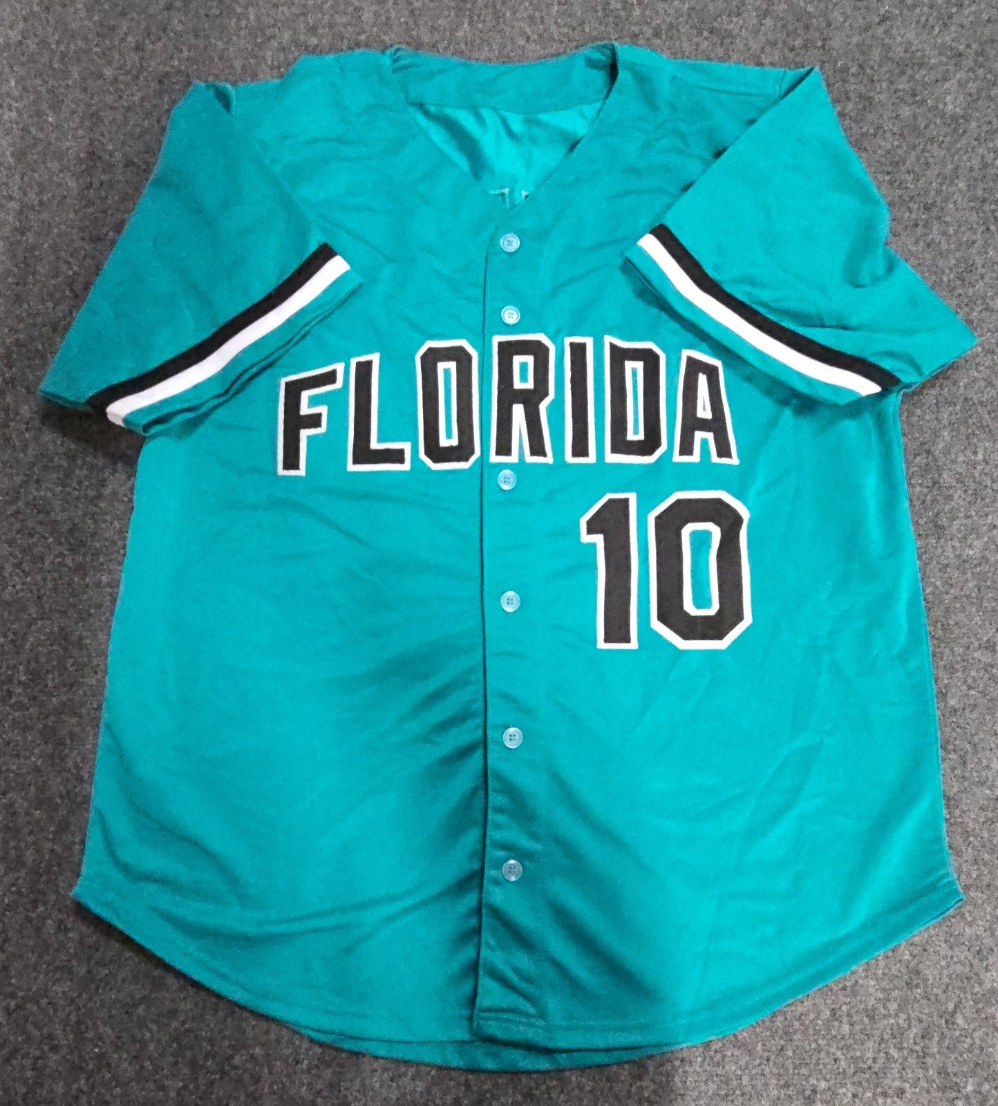 Florida Marlins Gary Sheffield Signed Custom Jersey Beckett Holo