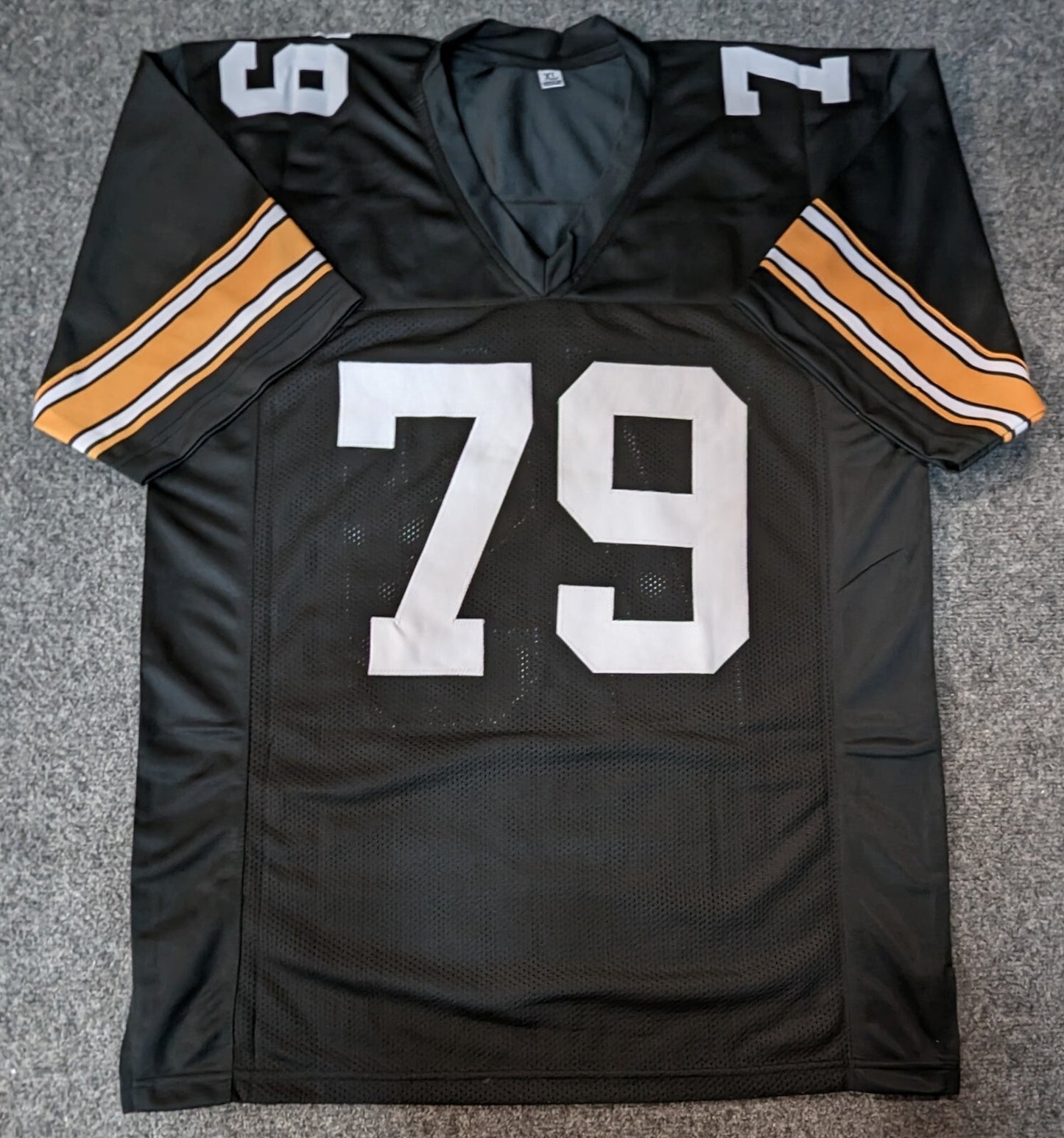 Pittsburgh Steelers John Rienstra Autographed Jersey Jsa Coa