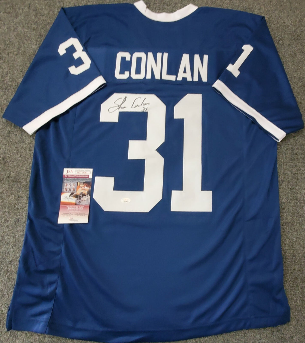 Penn State Shane Conlan Autographed Signed Jersey Jsa Coa