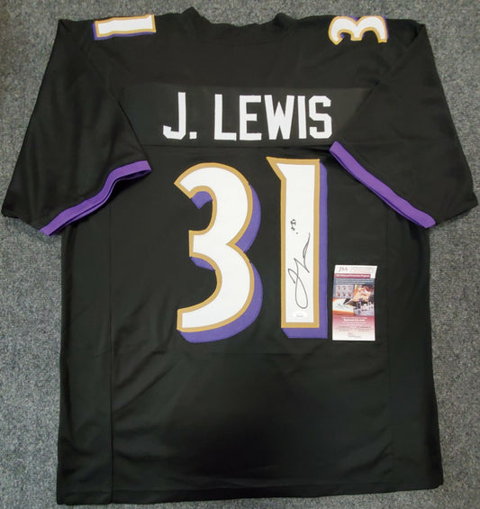 Baltimore Ravens Jamal Lewis Autographed Signed Jersey Jsa Coa