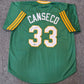 Oakland A's Jose Canseco Autographed Signed Jersey Beckett Holo