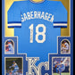 Framed Kansas City Royals Bret Saberhagen Autographed Signed Jersey Jsa Coa