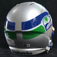 Seattle Seahawks Devon Witherspoon Signed Full Size Speed Rep T/B Helmet Bas