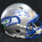 Seattle Seahawks Devon Witherspoon Signed Full Size Speed Authen. T/B Helmet Bas