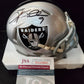 Las Vegas Raiders Shane Lechler Autographed Signed Speed Mini Helmet Jsa Coa