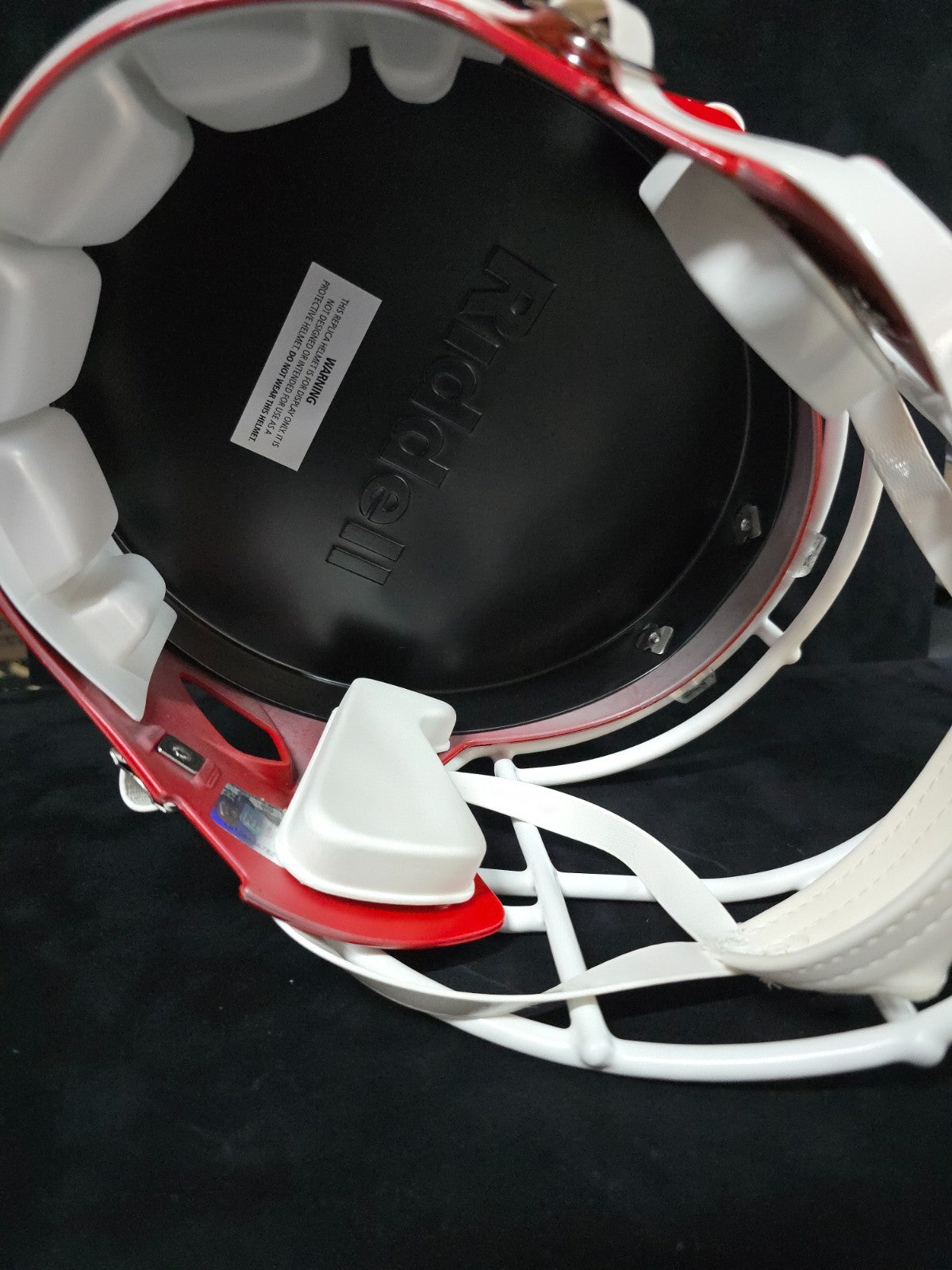 Kansas City Chiefs Trent Mcduffie Autographed Replica Full Size Helmet Bas Coa