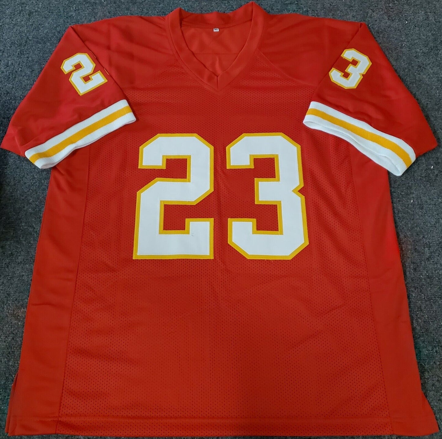 MVP Authentics K.C. Chiefs Patrick Surtain Autographed Signed Jersey Jsa  Coa 98.10 sports jersey framing , jersey framing