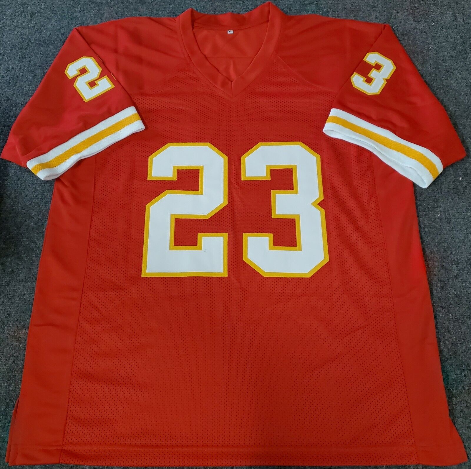 MVP Authentics K.C. Chiefs Patrick Surtain Autographed Signed Jersey Jsa  Coa 98.10 sports jersey framing , jersey framing