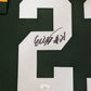 Framed Green Bay Packers Eric Stokes Autographed Signed Jersey Jsa Coa