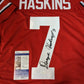 Ohio State Buckeyes Dwayne Haskins Autographed Signed Jersey Jsa Coa