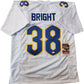 Pitt Panthers Cam Bright Autographed Signed Jersey Jsa Coa