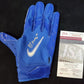 Denver Broncos Damarri Mathis Autographed Signed Glove Jsa Coa