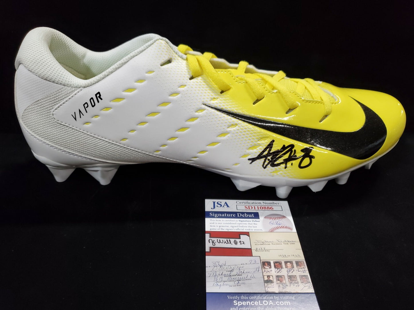 Green Bay Packers Amari Rodgers Autographed Signed Cleat Jsa Coa
