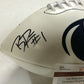 Bill Belton, Zach Zwinak Signed Inscribed Penn State Logo Football Jsa  Coa