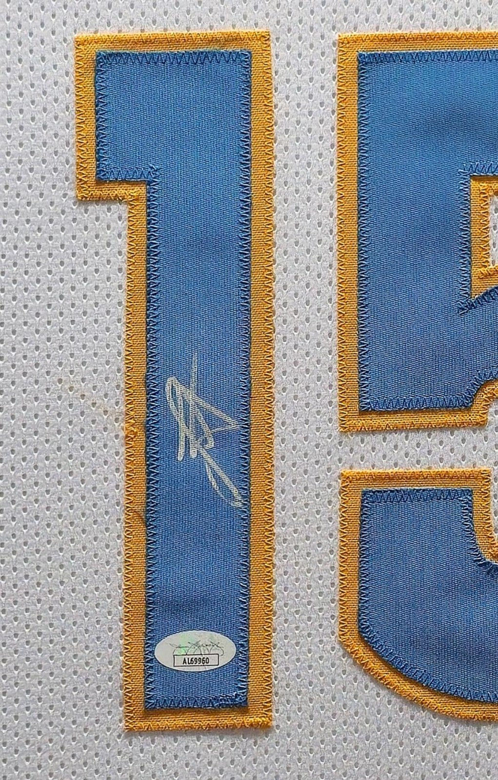 Framed Denver Nuggets Nikola Jokic Signed Autographed Jersey Jsa Coa