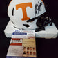 Tennessee Volunteers Hendon Hooker Autographed Signed Lunar Mini Helmet Jsa Coa