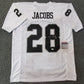 Las Vegas Raiders Josh Jacobs Autographed Signed Jersey Jsa Coa