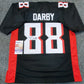 MVP Authentics Atlanta Falcons Frank Darby Autographed Signed Jersey Jsa Coa 98.10 sports jersey framing , jersey framing