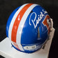 Denver Broncos Patrick Surtain Ii Signed Retro Throwback Mini Helmet Jsa Coa