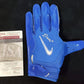 Denver Broncos Damarri Mathis Autographed Signed Glove Jsa Coa