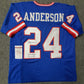 Ottis Anderson Autographed Signed Inscribed N.Y. Giants Jersey Jsa  Coa