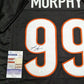 MVP Authentics Cincinnati Bengals Myles Murphy Autographed Signed Jersey Jsa Coa 148.50 sports jersey framing , jersey framing