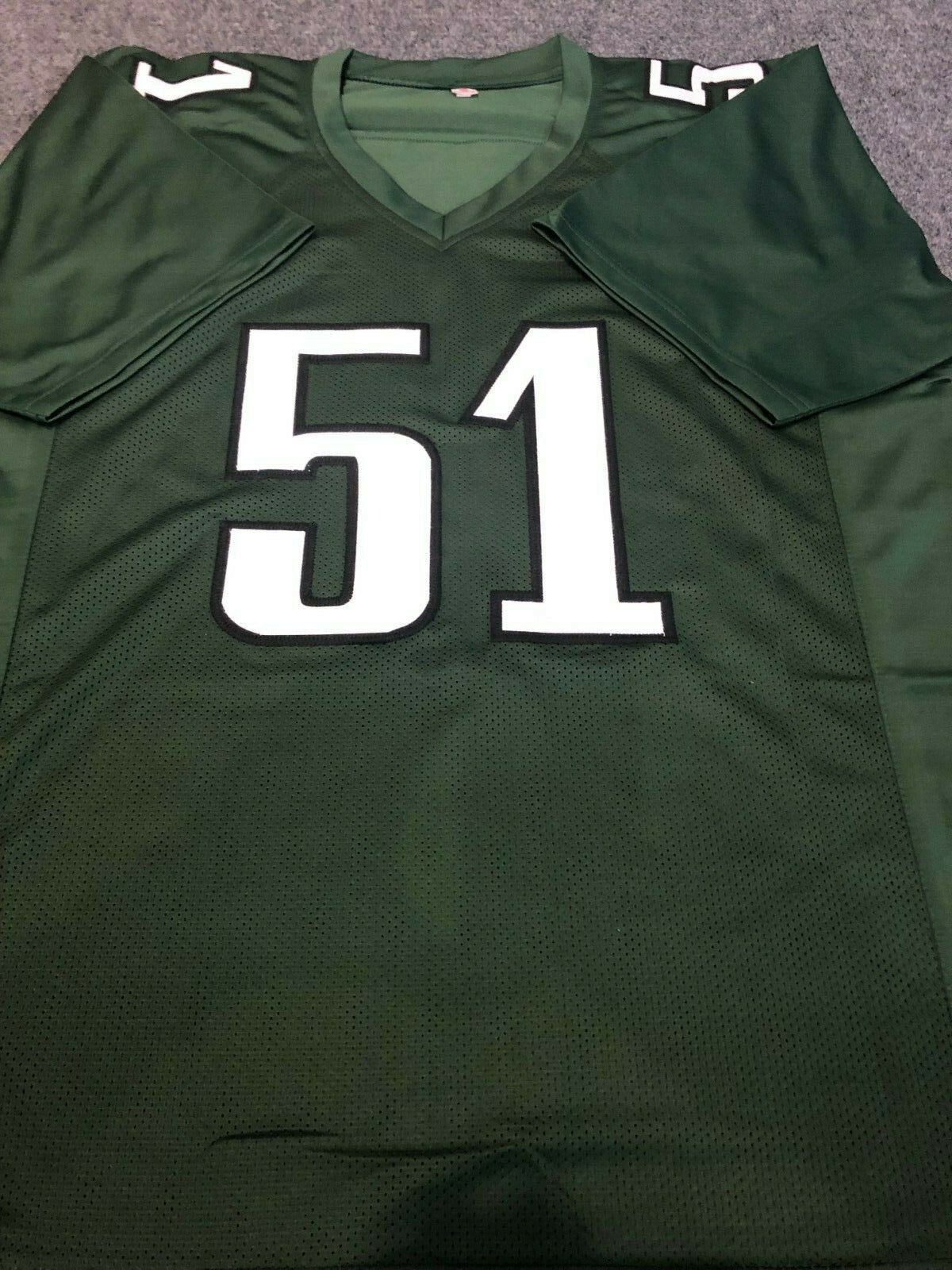 Philadelphia Eagles Willie Thomas Autographed Signed Jersey Jsa  Coa