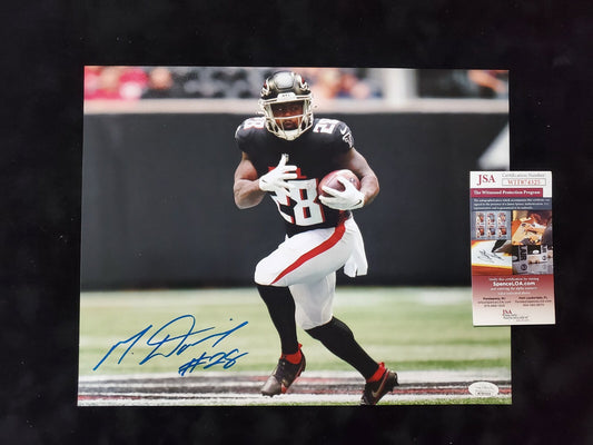 Atlanta Falcons Mike Davis Autographed Signed 11X14 Photo Jsa Coa