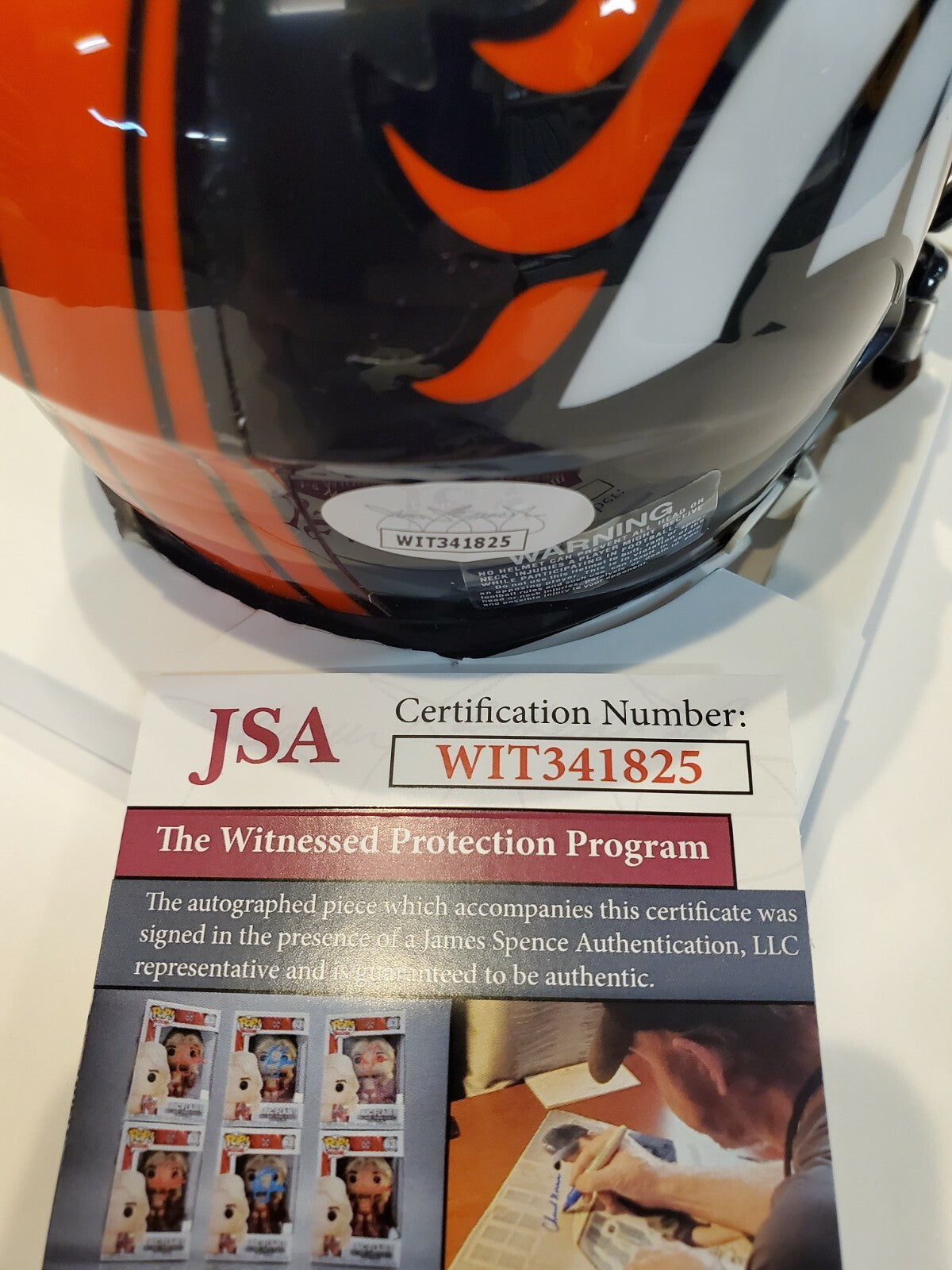 Kj Hamler Autographed Signed Denver Broncos Speed Mini Helmet Jsa Coa