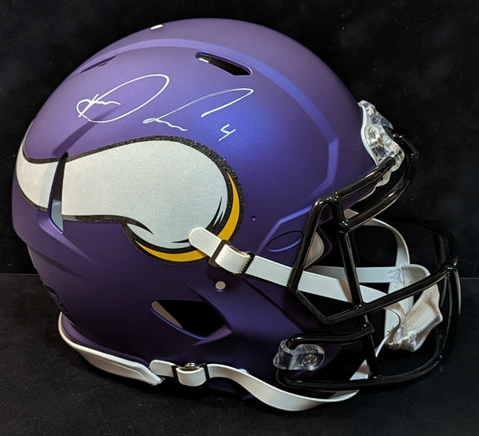 Minnesota Vikings Dalvin Cook Signed Full Size Speed Authentic Helmet Jsa Coa