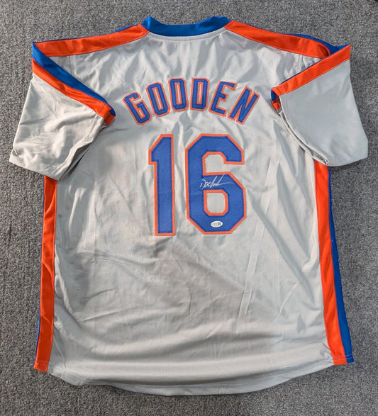 N.Y. Mets Dwight Gooden Autographed Signed Jersey Jsa  Coa