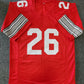 Ohio State Buckeyes Robert Smith Autographed Signed Jersey Jsa Coa