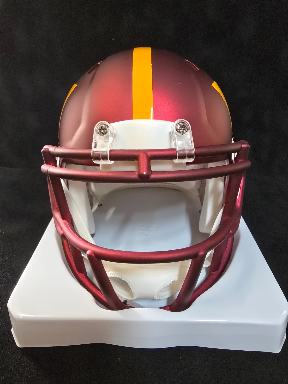 Washington Commanders Jaylin Lane Signed Speed Mini Helmet Beckett Holo