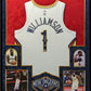 Framed In Suede New Orleans Pelicans Zion Williamson Signed Jersey Fanatics Holo