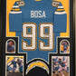 Framed San Diego Chargers Joey Bosa Autographed Signed Jersey Jsa Coa