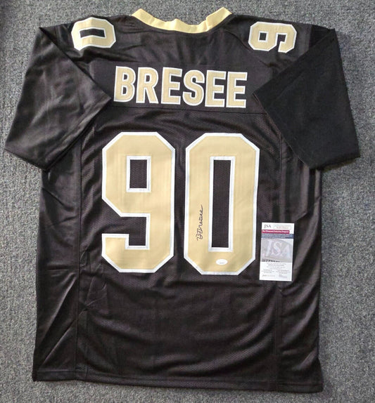 New Orleans Saints Bryan Bresee Autographed Signed Jersey Jsa Coa