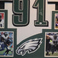 Framed Philadelphia Eagles Fletcher Cox Autographed Signed Jersey Jsa Coa