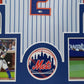 Framed New York Mets Luisangel Acuna Autographed Signed Jersey Jsa Coa