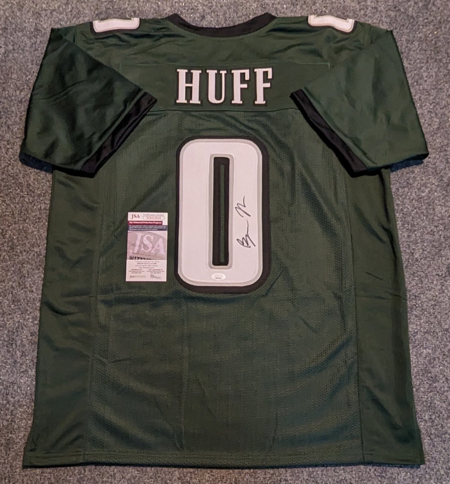 Philadelphia Eagles Bryce Huff Autographed Signed Jersey Jsa Coa