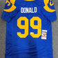 Los Angeles Rams Aaron Donald Autographed Signed Jersey Jsa Coa
