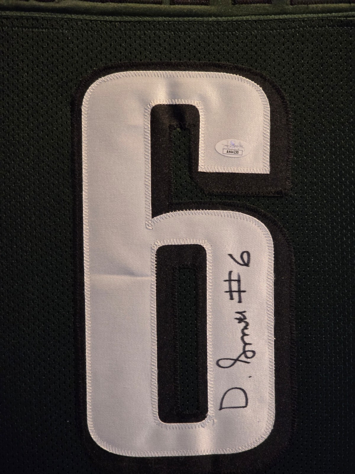 Framed Philadelphia Eagles Devonta Smith Autographed Signed Jersey Jsa Coa