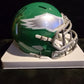Philadelphia Eagles Jordan Davis Autographed Signed Kelly Speed Mini Helmet Jsa