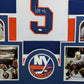 MVP Authentics Framed New York Islanders Denis Potvin Autographed Signed Jersey Jsa Coa 405 sports jersey framing , jersey framing