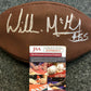New England Patriots Willie Mcginest Autographed Signed Nfl Football Jsa Coa